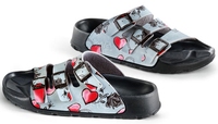 Birkis Schuhe mit Herzen